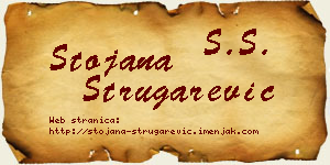 Stojana Strugarević vizit kartica